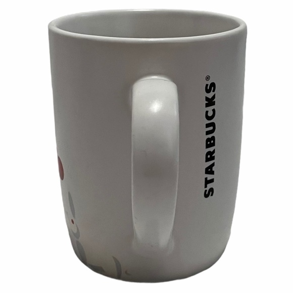 Starbucks 2012 Snowman Winter Holiday Mug w/ Bunny - Picture 6 of 7